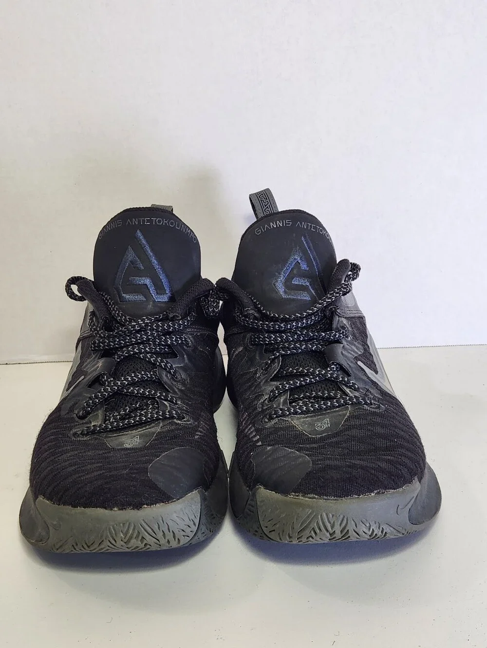 Nike Giannis Immortality Men's US 8 Low Top Basketball Sneakers Shoes Black Grey